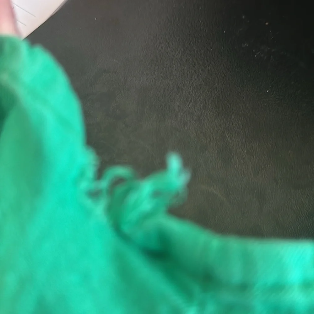 Nanette Lapore Linen Blend Dress 3/4 Sleeve Green Sz 6 (see photos& description) - Picture 7 of 7